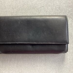 Danier Black Leather Wallet